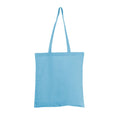 Light Blue - Front - United Bag Store Long Handle 133ml Shopper