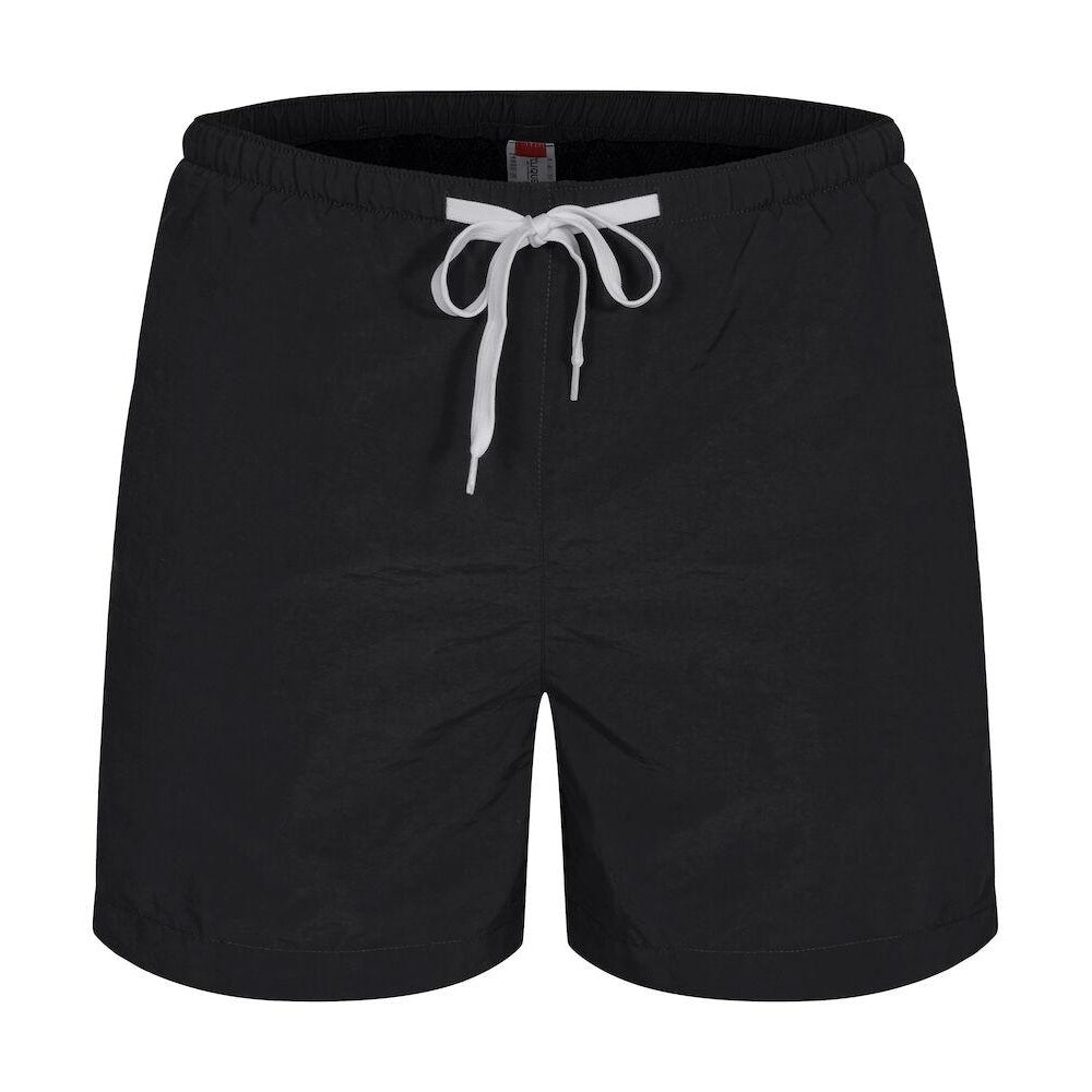 Black - Front - Clique Unisex Adult Venice Shorts
