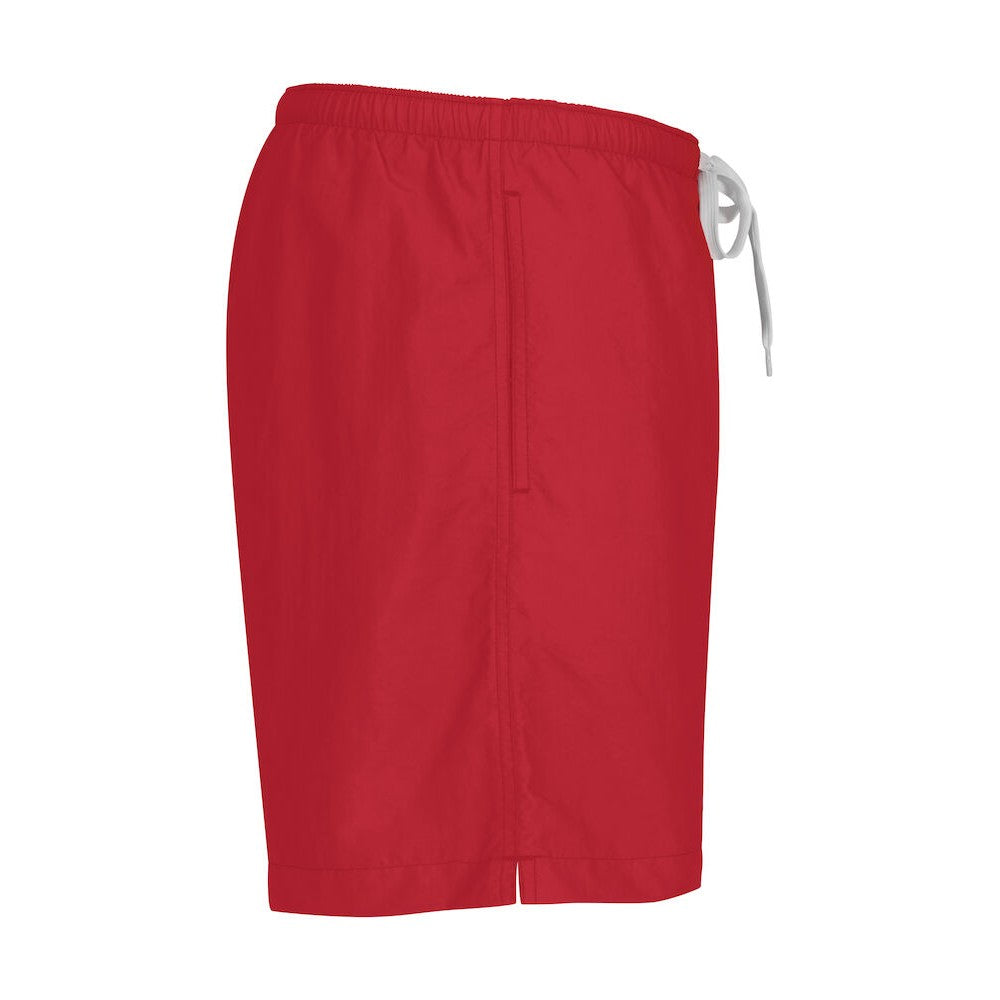 Red - Side - Clique Unisex Adult Venice Shorts