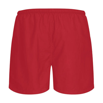 Red - Back - Clique Unisex Adult Venice Shorts