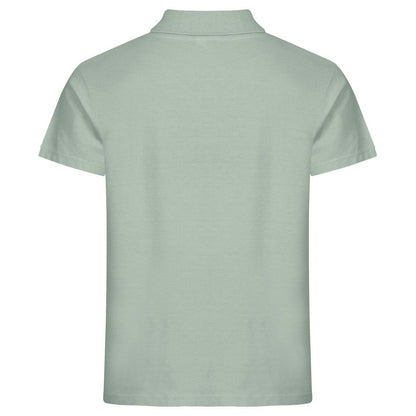 Sage Green - Back - Clique Mens Basic Polo Shirt