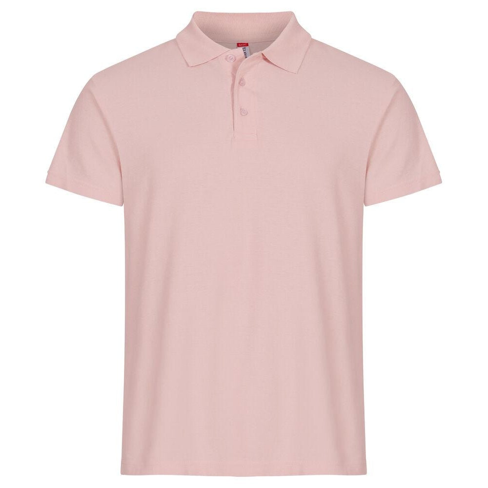 Candy Pink - Front - Clique Mens Basic Polo Shirt