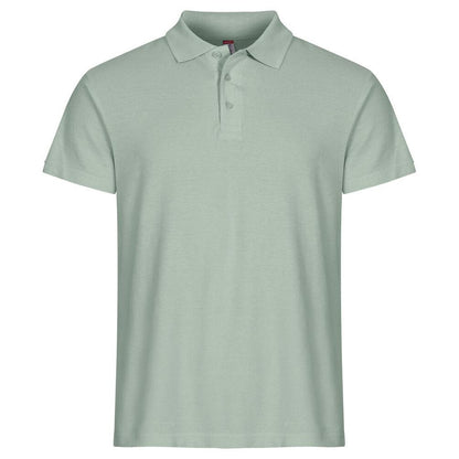 Sage Green-Sage Green - Front - Clique Mens Basic Polo Shirt