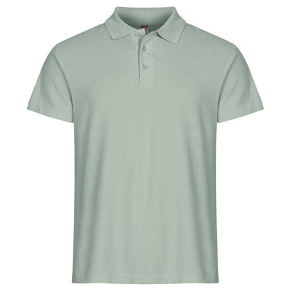 Sage Green - Front - Clique Mens Basic Polo Shirt