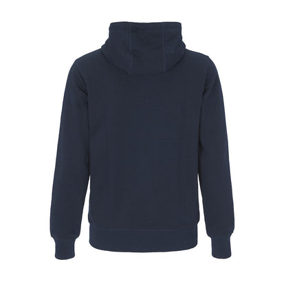 Navy - Back - Cottover Mens French Terry Full Zip Hoodie