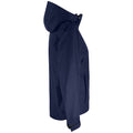 Dark Navy - Side - Clique Womens-Ladies Waco Soft Shell Jacket