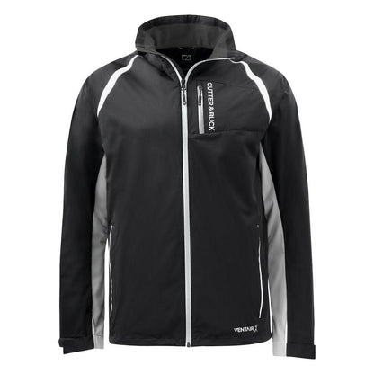 Black - Front - Cutter & Buck Mens North Shore Jacket