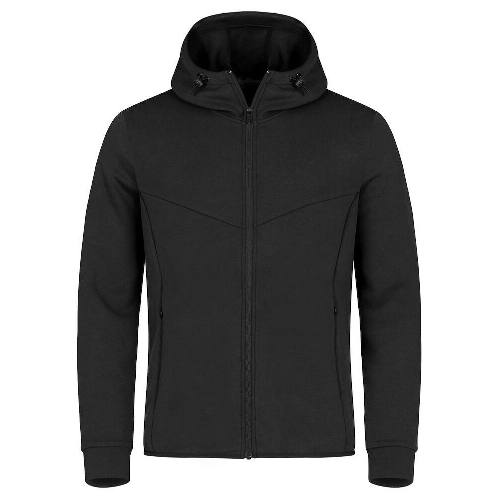 Black - Front - Clique Mens Hayden Hoodie