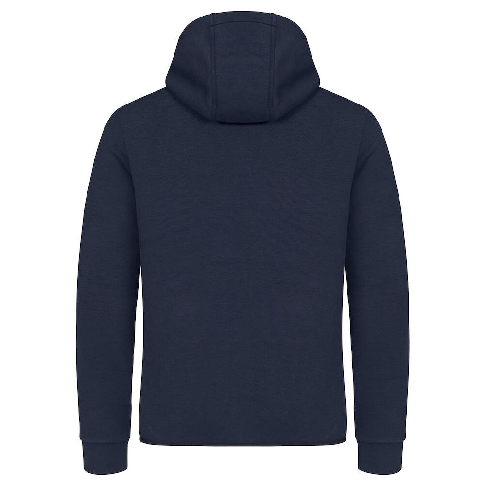 Dark Navy - Back - Clique Mens Hayden Hoodie