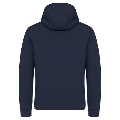 Dark Navy - Back - Clique Mens Hayden Hoodie