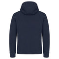 Dark Navy - Back - Clique Mens Hayden Hoodie