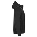 Black - Side - Clique Mens Hayden Hoodie