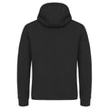 Black - Back - Clique Mens Hayden Hoodie