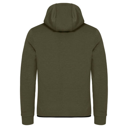 Fog Green - Back - Clique Mens Hayden Hoodie