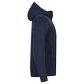 Dark Navy - Side - Clique Mens Hayden Hoodie