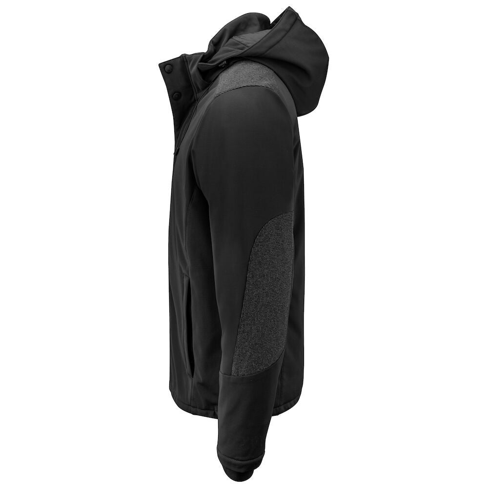 Black - Lifestyle - Projob Mens Lined Multi-Functional Padded Jacket