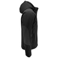 Black - Side - Projob Mens Lined Multi-Functional Padded Jacket