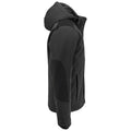 Grey - Side - Projob Mens Lined Multi-Functional Padded Jacket