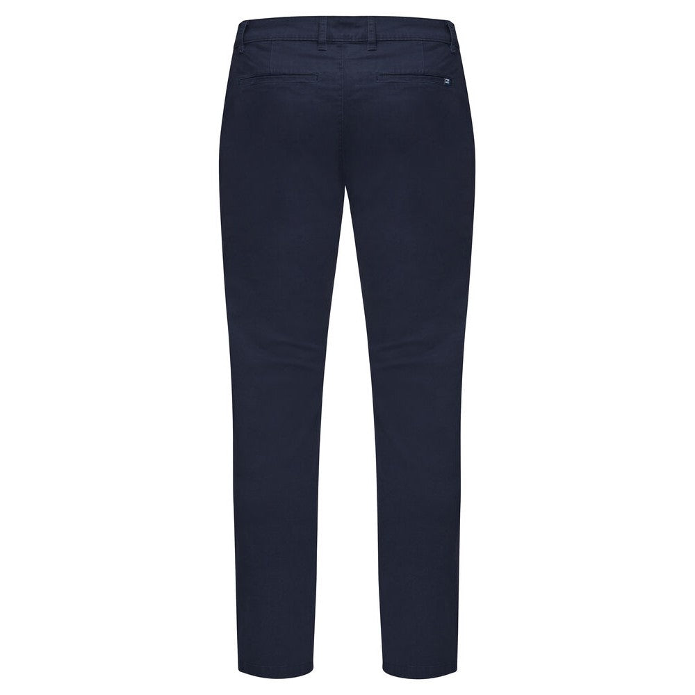 Dark Navy - Back - Cutter & Buck Mens Edgemont Chinos