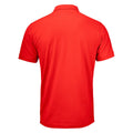 Red - Back - Cutter & Buck Mens Advantage Polo Shirt