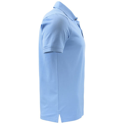 Light Blue - Side - Cutter & Buck Mens Advantage Polo Shirt