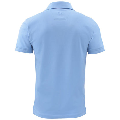 Light Blue - Back - Cutter & Buck Mens Advantage Polo Shirt