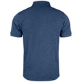 Cobalt Melange - Back - Cutter & Buck Mens Advantage Polo Shirt