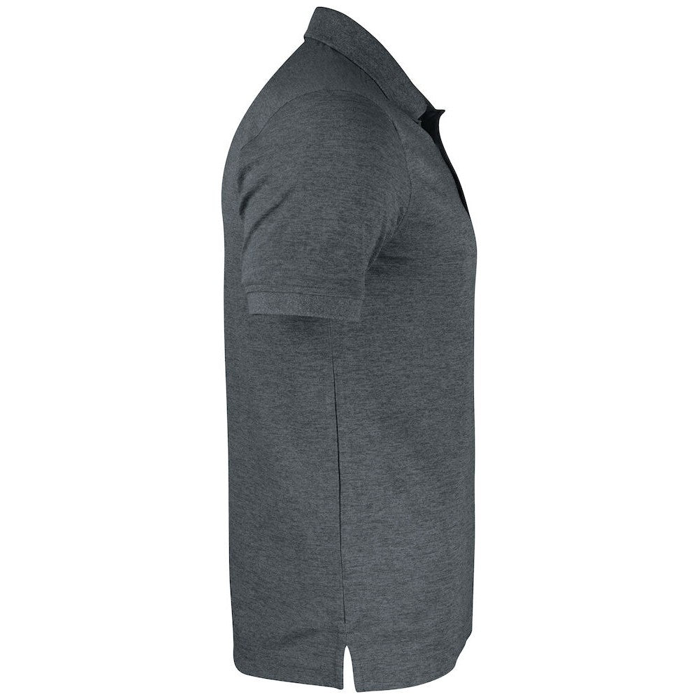 Anthracite Melange - Side - Cutter & Buck Mens Advantage Polo Shirt