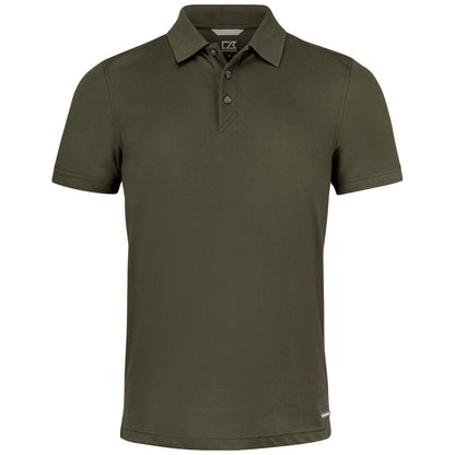 Ivy Green - Front - Cutter & Buck Mens Advantage Polo Shirt