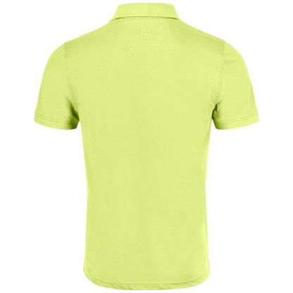 Light Green - Back - Cutter & Buck Mens Advantage Polo Shirt