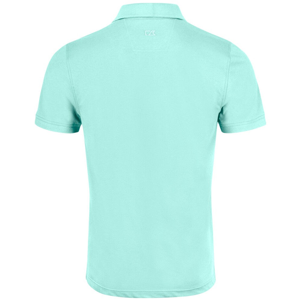 Light Turquoise - Back - Cutter & Buck Mens Advantage Polo Shirt
