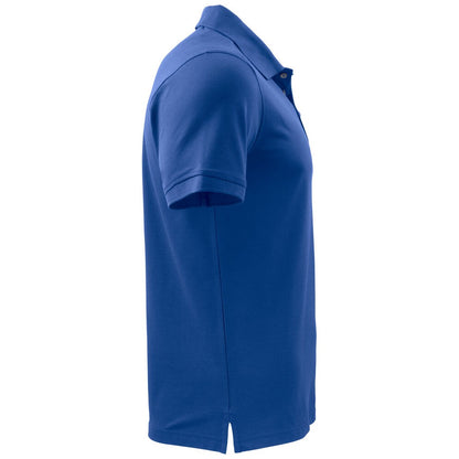 Blue - Side - Cutter & Buck Mens Advantage Polo Shirt