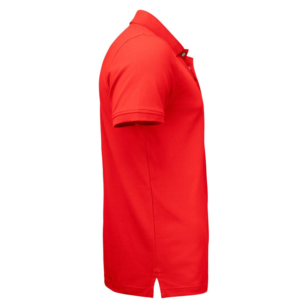 Red - Side - Cutter & Buck Mens Advantage Polo Shirt