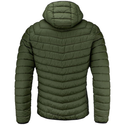 Ivy Green - Back - Cutter & Buck Mens Mount Adams Padded Jacket