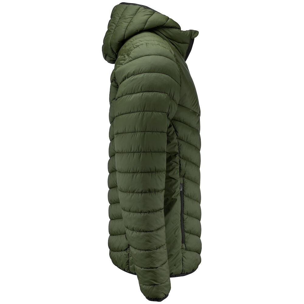 Ivy Green - Side - Cutter & Buck Mens Mount Adams Padded Jacket