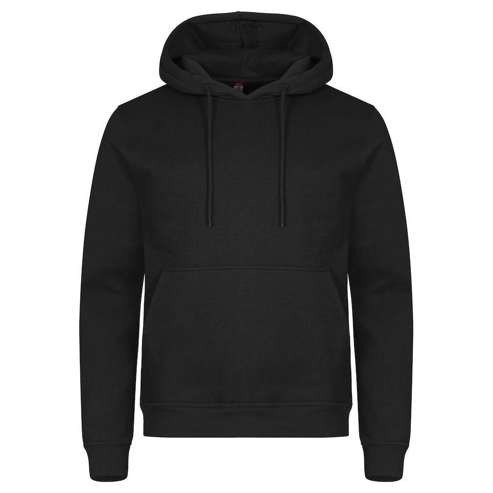 Black - Front - Clique Unisex Adult Miami Hoodie