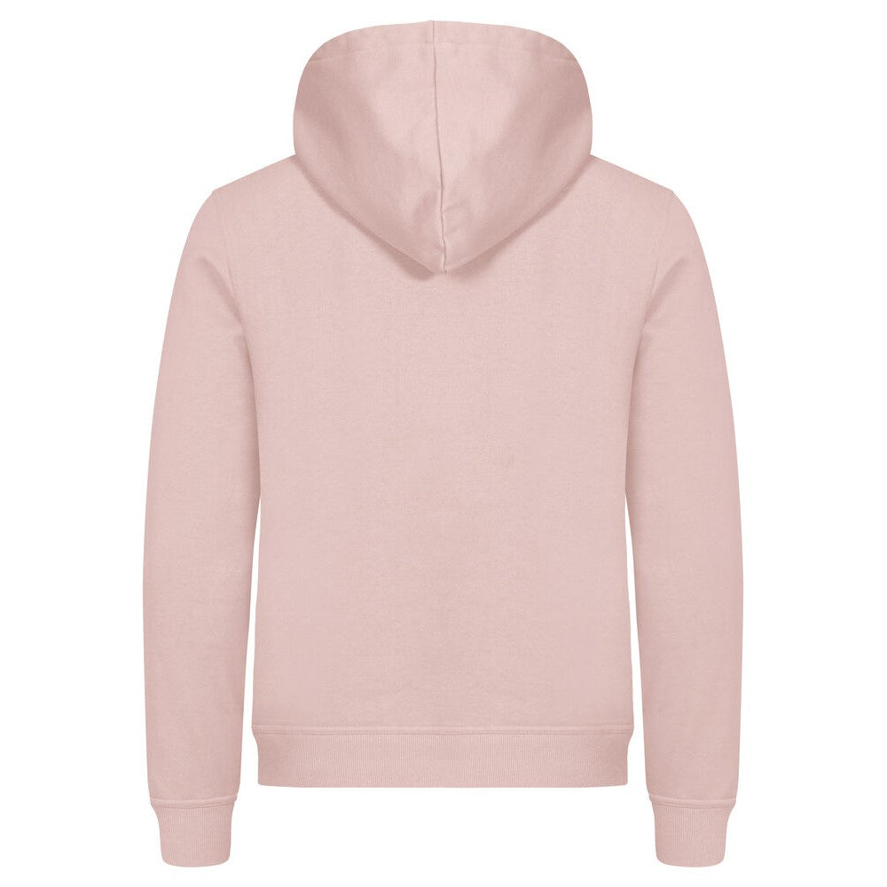 Candy Pink - Back - Clique Unisex Adult Miami Hoodie