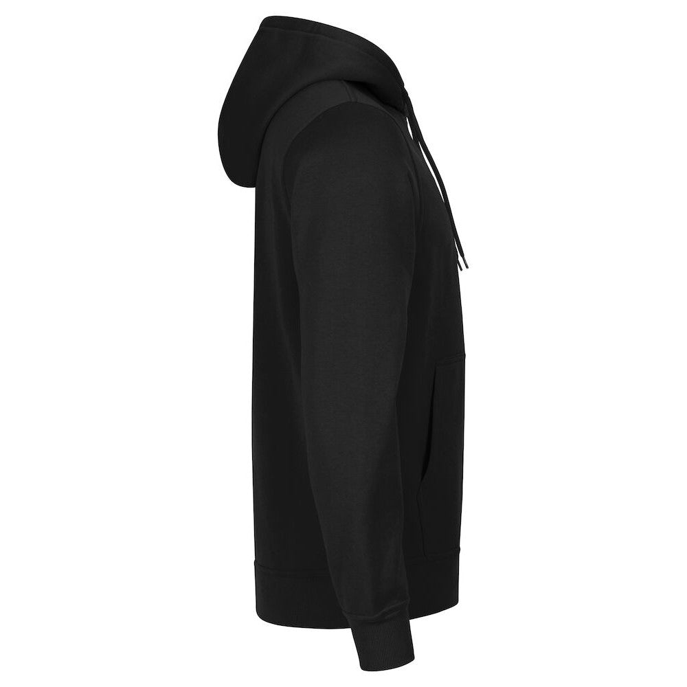 Black - Side - Clique Unisex Adult Miami Hoodie
