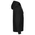 Black - Side - Clique Unisex Adult Miami Hoodie