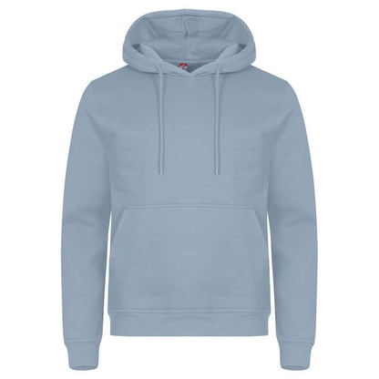Soft Blue - Front - Clique Unisex Adult Miami Hoodie