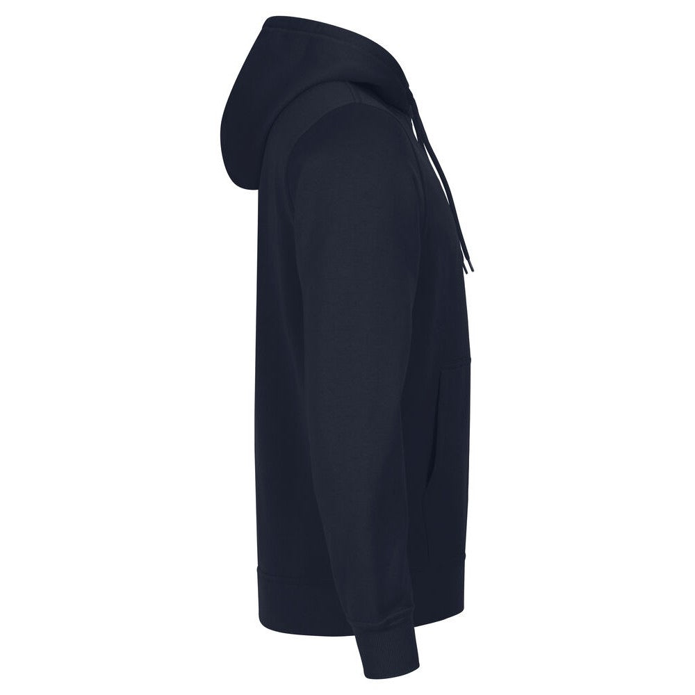 Navy - Side - Clique Unisex Adult Miami Hoodie