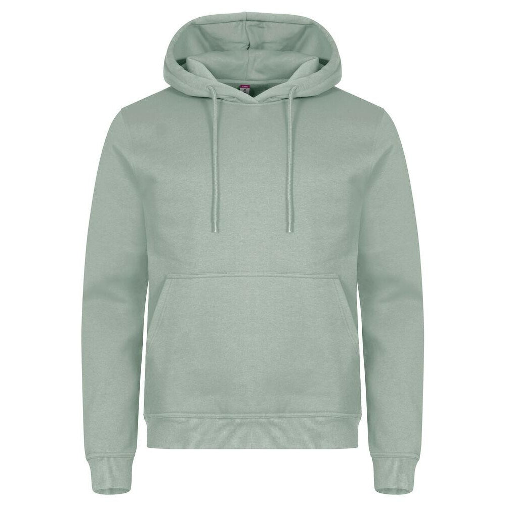 Sage Green - Front - Clique Unisex Adult Miami Hoodie