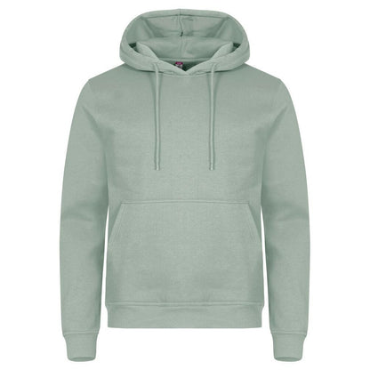 Sage Green - Front - Clique Unisex Adult Miami Hoodie