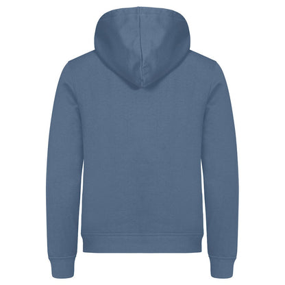Steel Blue - Back - Clique Unisex Adult Miami Hoodie