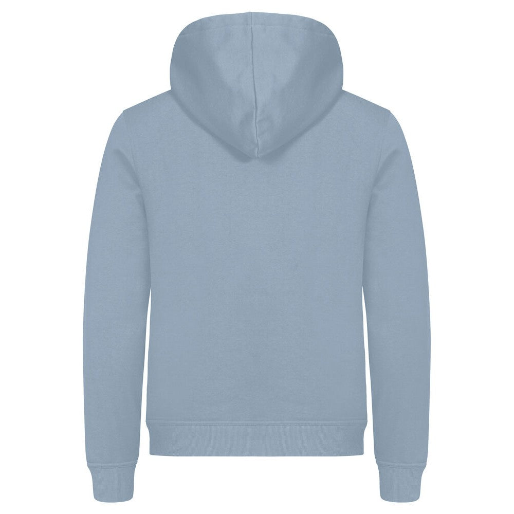 Soft Blue - Back - Clique Unisex Adult Miami Hoodie