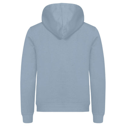 Soft Blue - Back - Clique Unisex Adult Miami Hoodie