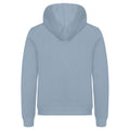 Soft Blue - Back - Clique Unisex Adult Miami Hoodie