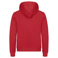Red - Back - Clique Unisex Adult Miami Hoodie