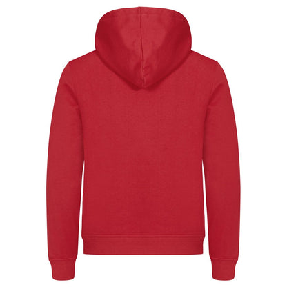 Red - Back - Clique Unisex Adult Miami Hoodie