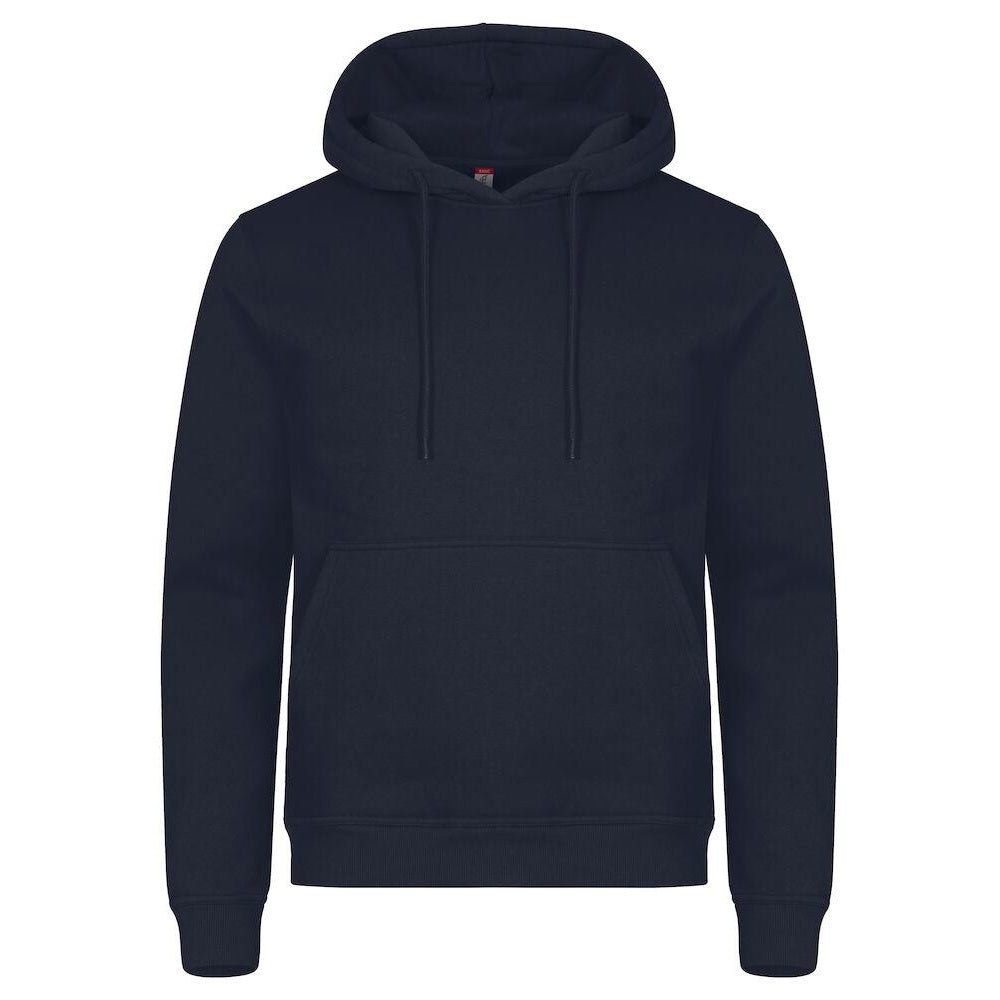 Navy - Front - Clique Unisex Adult Miami Hoodie